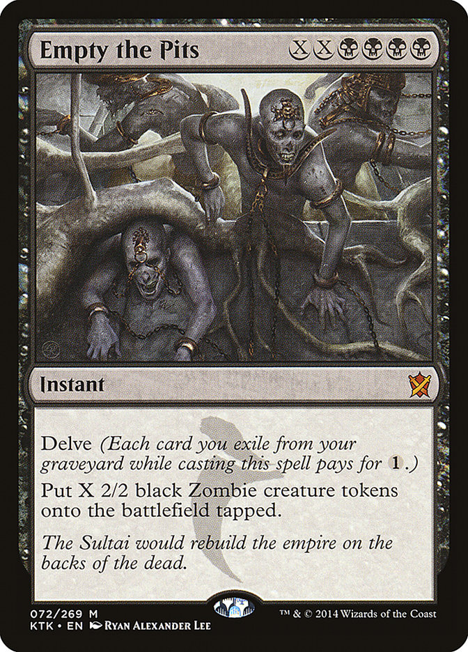 Empty the Pits [Khans of Tarkir] | Game Haven TX
