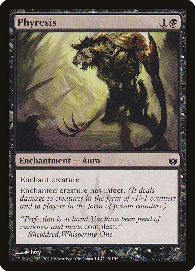 Phyresis [Mirrodin Besieged] | Game Haven TX