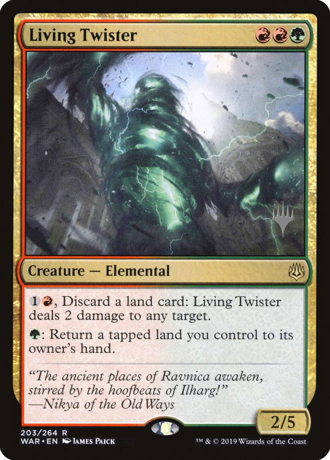 Living Twister [War of the Spark Promos] | Game Haven TX