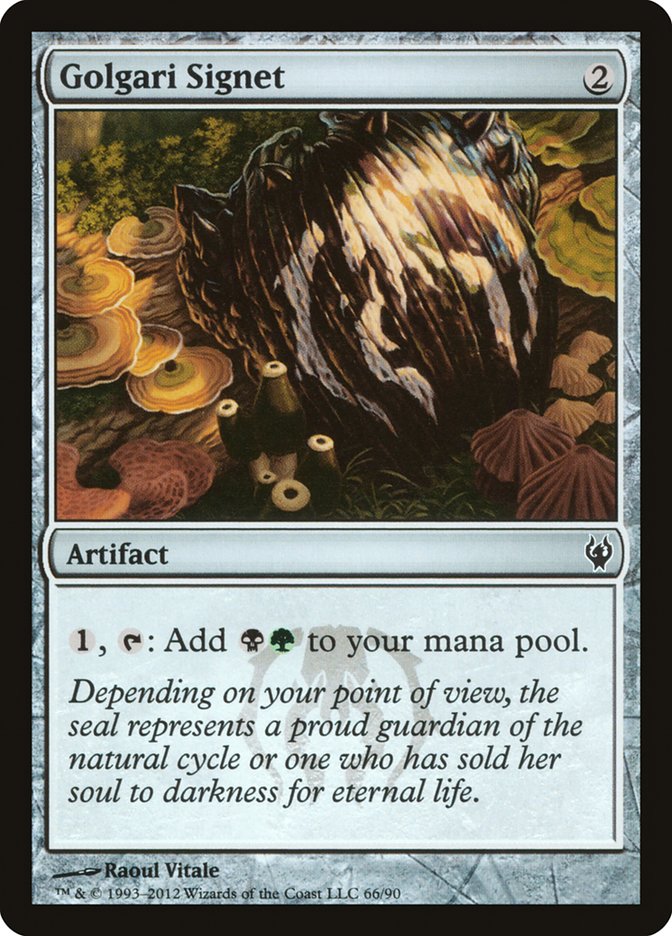 Golgari Signet [Duel Decks: Izzet vs. Golgari] | Game Haven TX