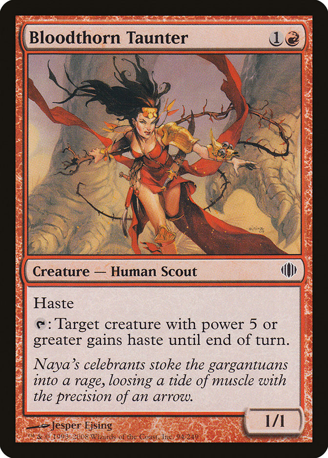 Bloodthorn Taunter [Shards of Alara] | Game Haven TX
