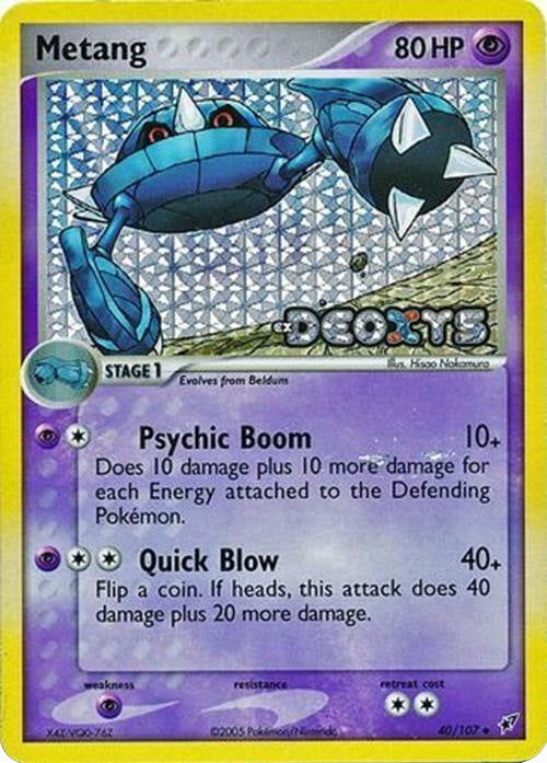Metang (40/107) (Stamped) [EX: Deoxys] | Game Haven TX