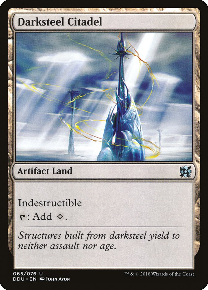 Darksteel Citadel [Duel Decks: Elves vs. Inventors] | Game Haven TX