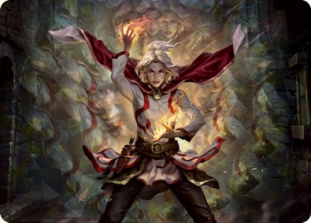 Delina, Wild Mage Art Card [Dungeons & Dragons: Adventures in the Forgotten Realms Art Series] | Game Haven TX
