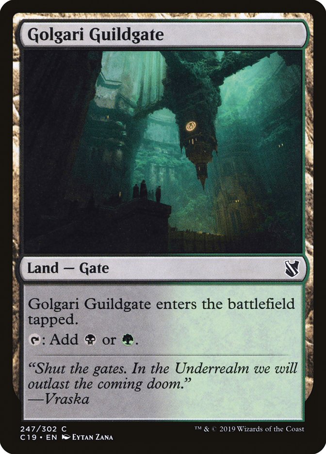 Golgari Guildgate [Commander 2019] | Game Haven TX