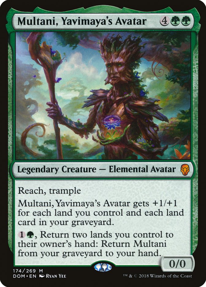 Multani, Yavimaya's Avatar [Dominaria] | Game Haven TX