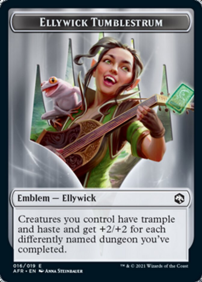 Ellywick Tumblestrum Emblem [Dungeons & Dragons: Adventures in the Forgotten Realms Tokens] | Game Haven TX