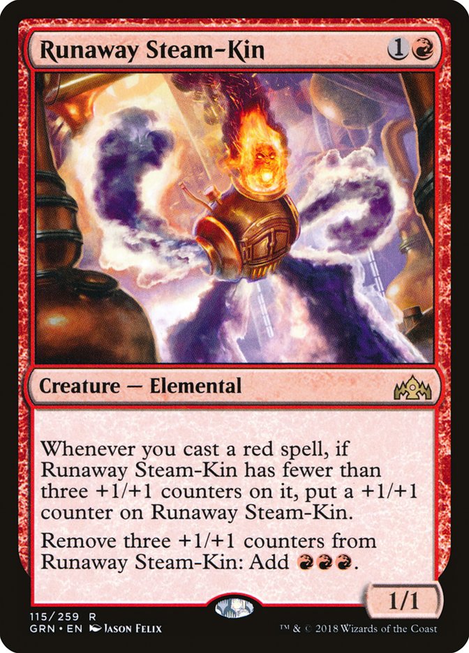 Runaway Steam-Kin [Guilds of Ravnica] | Game Haven TX