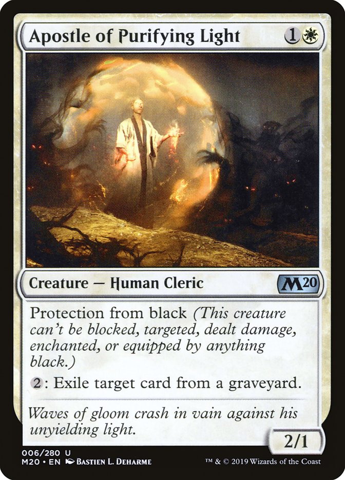 Apostle of Purifying Light [Core Set 2020] | Game Haven TX