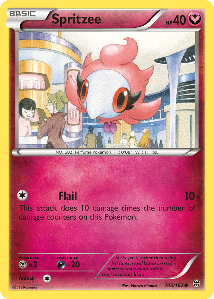Spritzee (105/162) [XY: BREAKthrough] | Game Haven TX