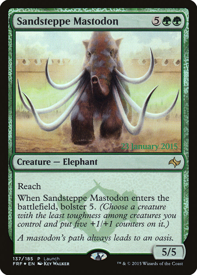 Sandsteppe Mastodon [Fate Reforged Promos] | Game Haven TX