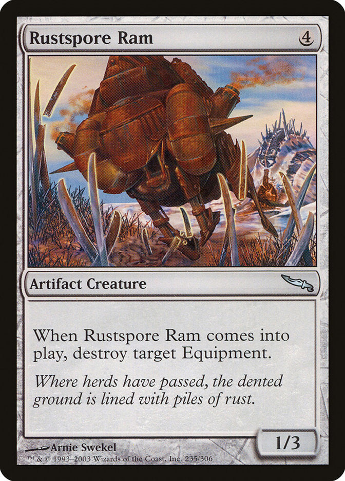 Rustspore Ram [Mirrodin] | Game Haven TX