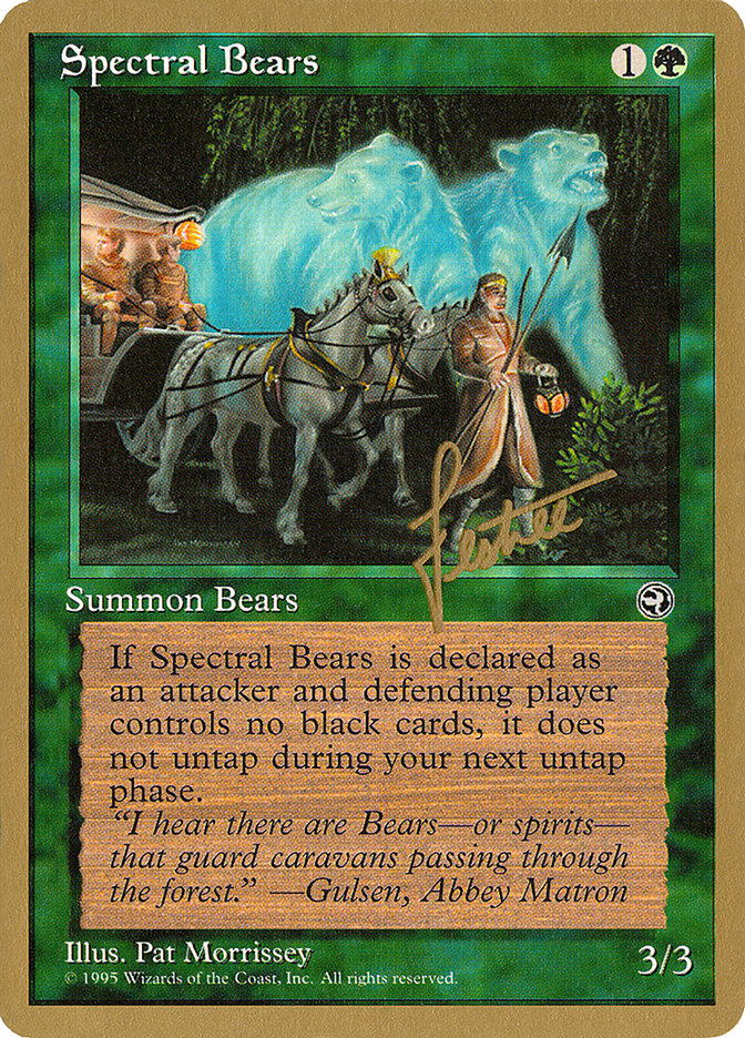 Spectral Bears (Bertrand Lestree) [Pro Tour Collector Set] | Game Haven TX