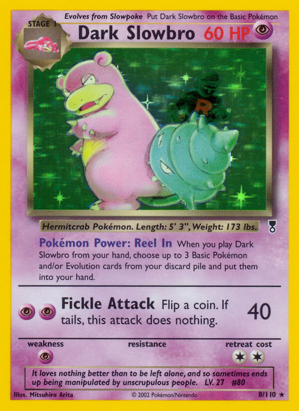 Dark Slowbro (8/110) [Legendary Collection] | Game Haven TX