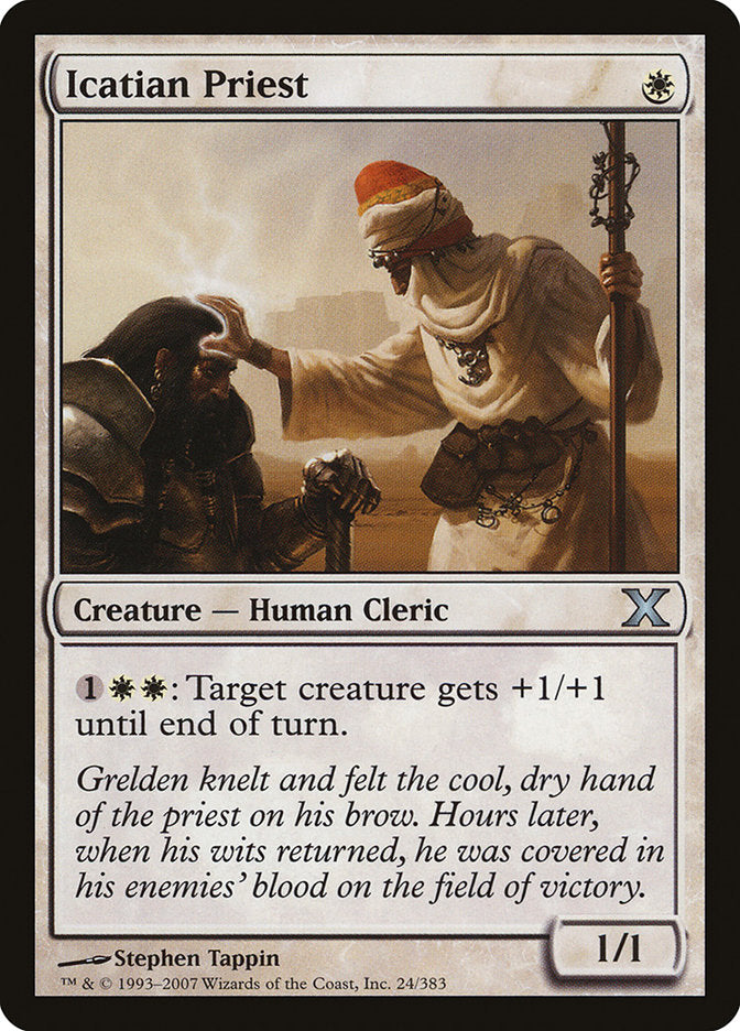 Icatian Priest [Tenth Edition] | Game Haven TX