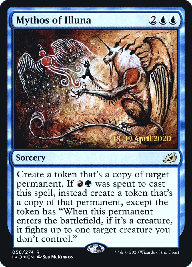 Mythos of Illuna [Ikoria: Lair of Behemoths Promos] | Game Haven TX