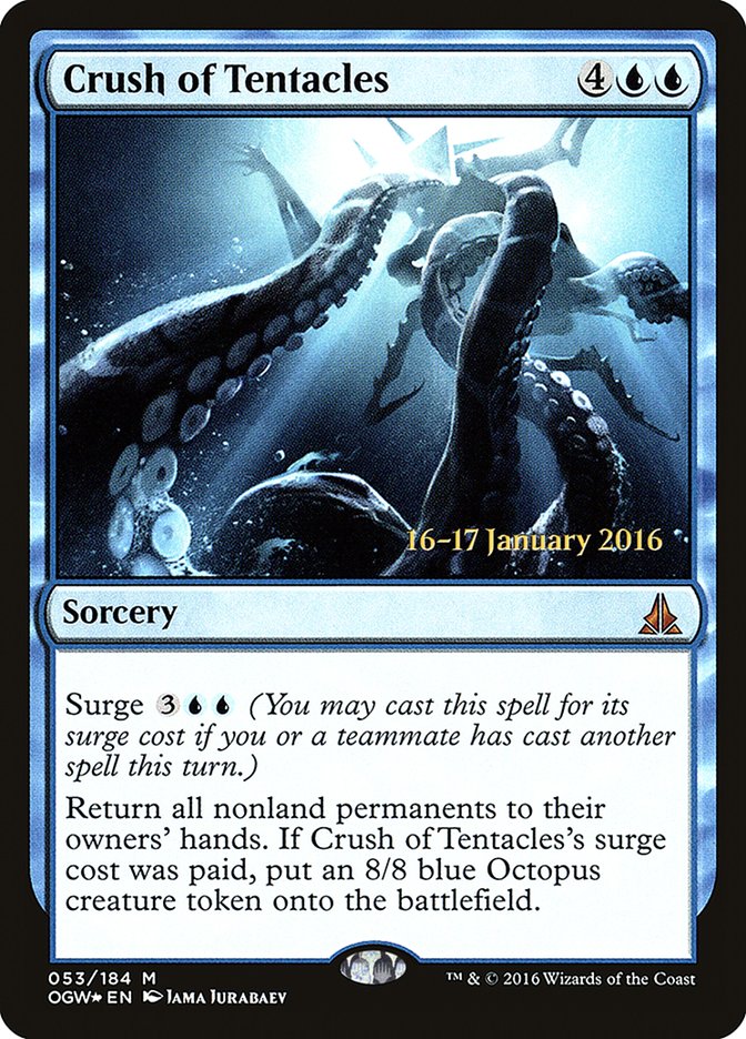 Crush of Tentacles [Oath of the Gatewatch Promos] | Game Haven TX