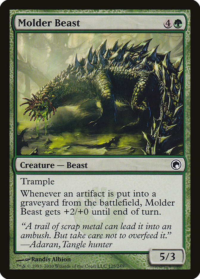 Molder Beast [Scars of Mirrodin] | Game Haven TX