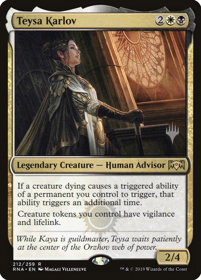 Teysa Karlov [Ravnica Allegiance Promos] | Game Haven TX