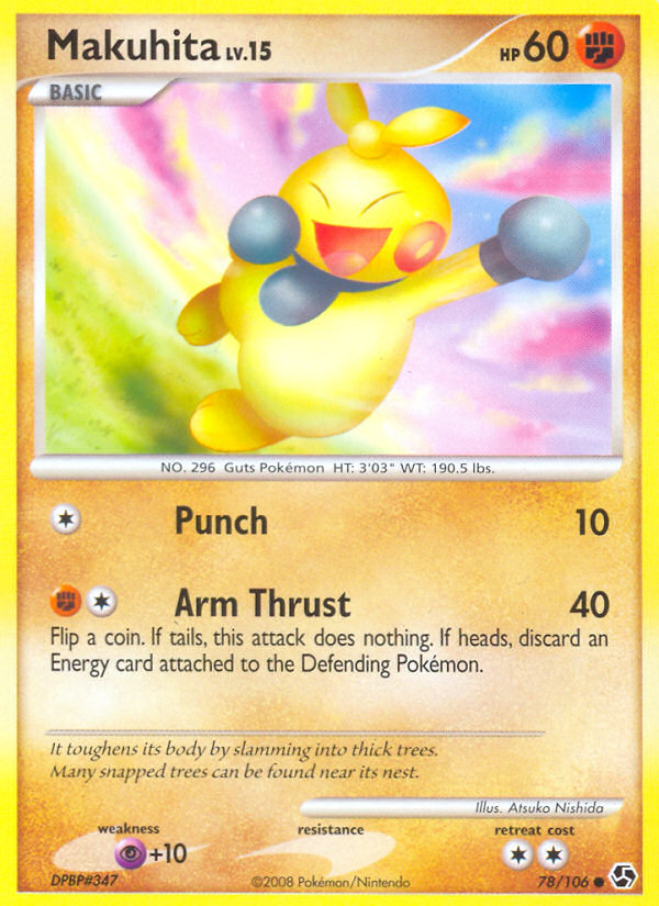 Makuhita (78/106) [Diamond & Pearl: Great Encounters] | Game Haven TX