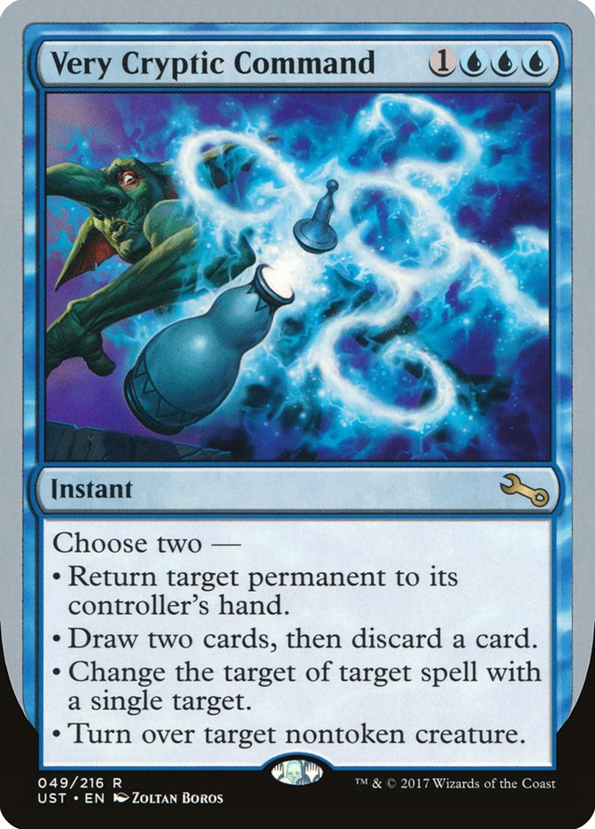 Very Cryptic Command [Unstable] | Game Haven TX