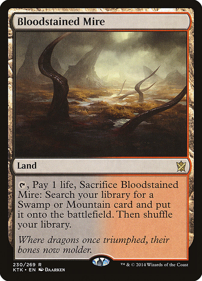 Bloodstained Mire [Khans of Tarkir] | Game Haven TX