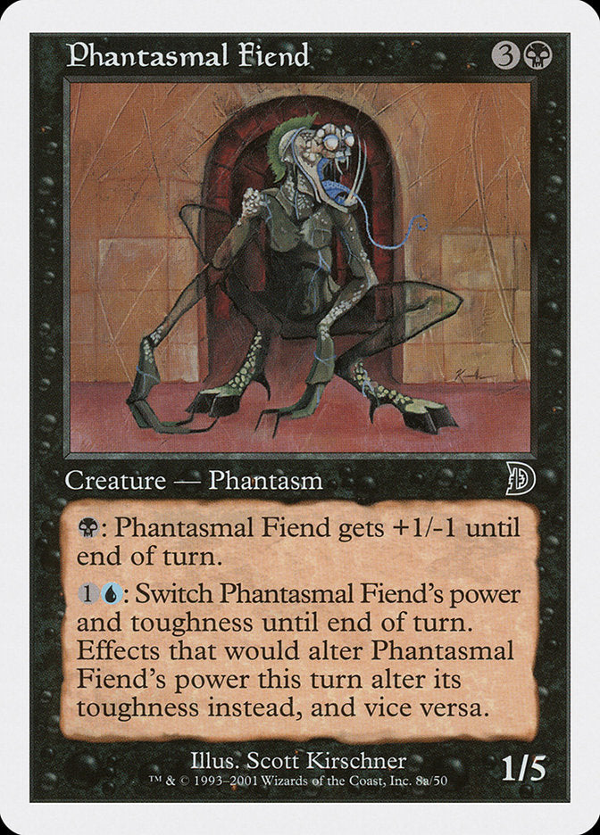 Phantasmal Fiend (Standing) [Deckmasters] | Game Haven TX