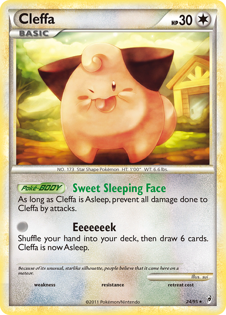 Cleffa (24/95) [HeartGold & SoulSilver: Call of Legends] | Game Haven TX