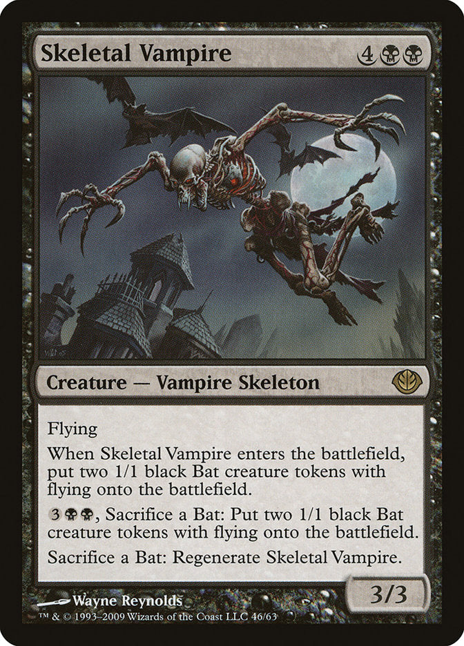 Skeletal Vampire [Duel Decks: Garruk vs. Liliana] | Game Haven TX