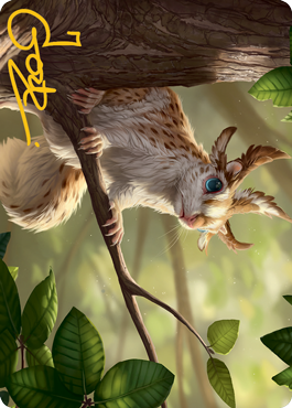 Squirrel Sovereign Art Card (Gold-Stamped Signature) [Modern Horizons 2 Art Series] | Game Haven TX