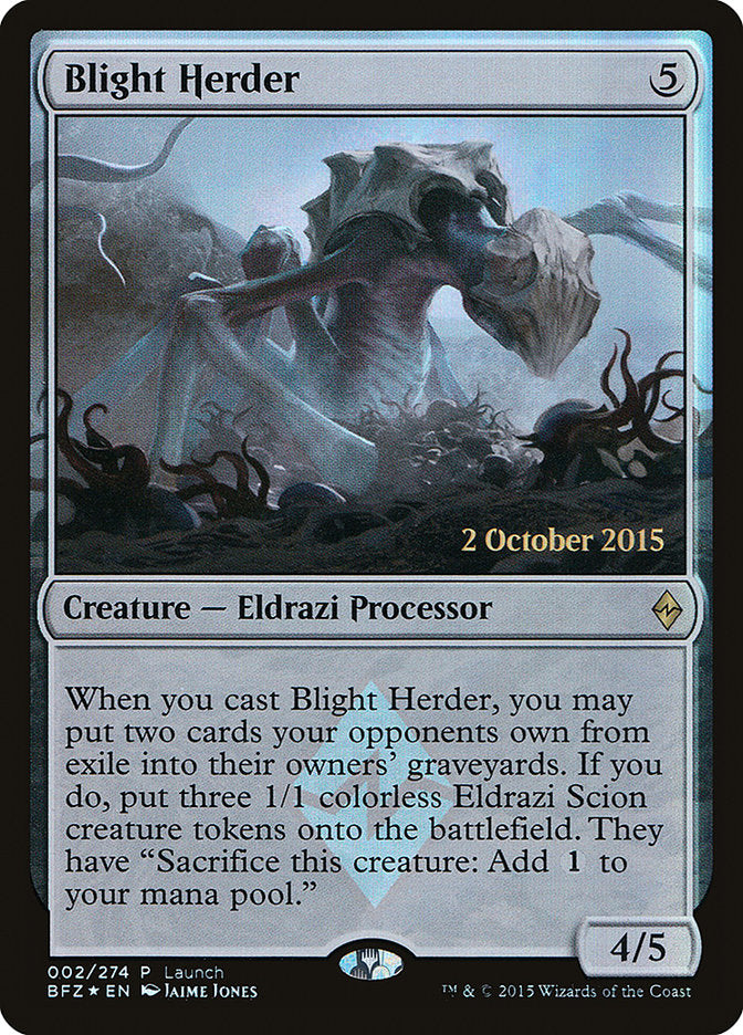 Blight Herder [Battle for Zendikar Promos] | Game Haven TX