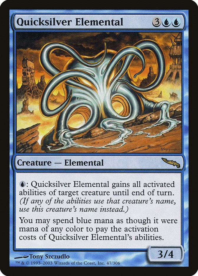 Quicksilver Elemental [Mirrodin] | Game Haven TX