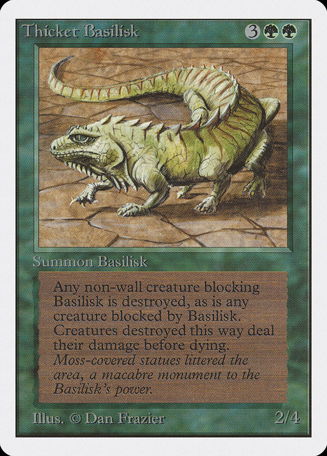 Thicket Basilisk [Unlimited Edition] | Game Haven TX