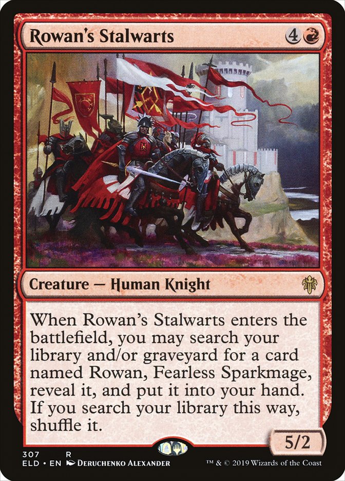 Rowan's Stalwarts [Throne of Eldraine] | Game Haven TX