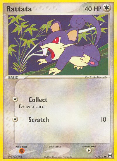 Rattata (77/112) [EX: FireRed & LeafGreen] | Game Haven TX