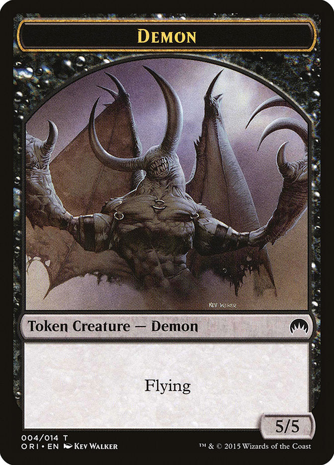 Demon [Magic Origins Tokens] | Game Haven TX