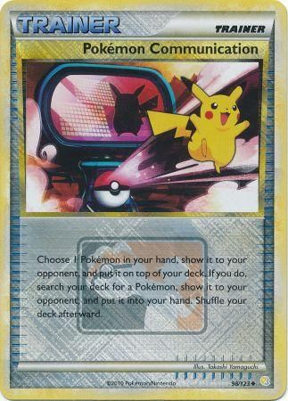 Pokemon Communication (98/123) (League Promo) [HeartGold & SoulSilver: Base Set] | Game Haven TX