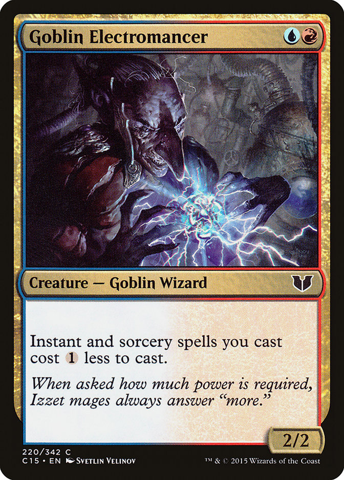 Goblin Electromancer [Commander 2015] | Game Haven TX