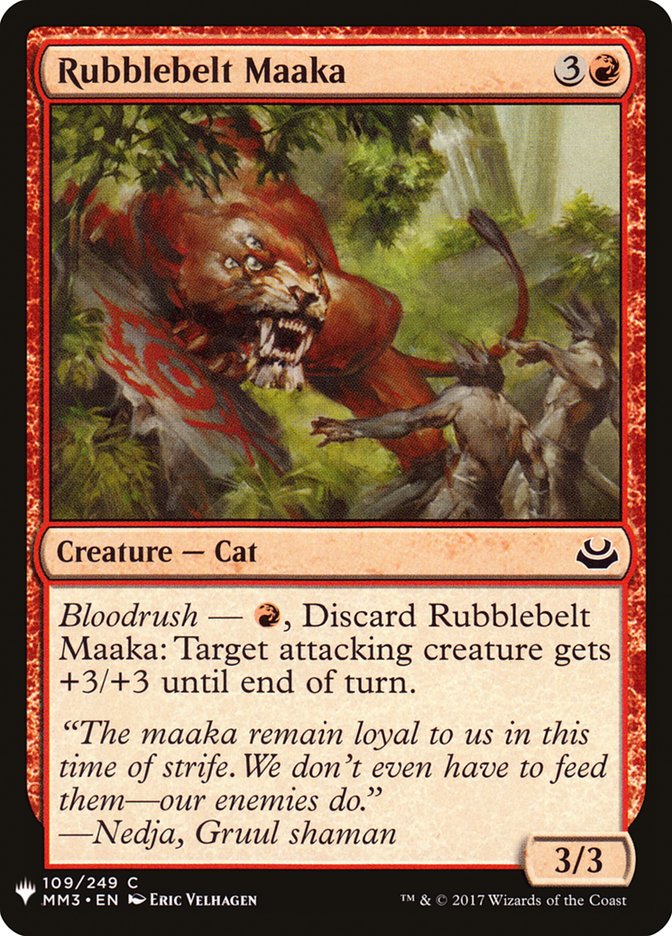 Rubblebelt Maaka [Mystery Booster] | Game Haven TX