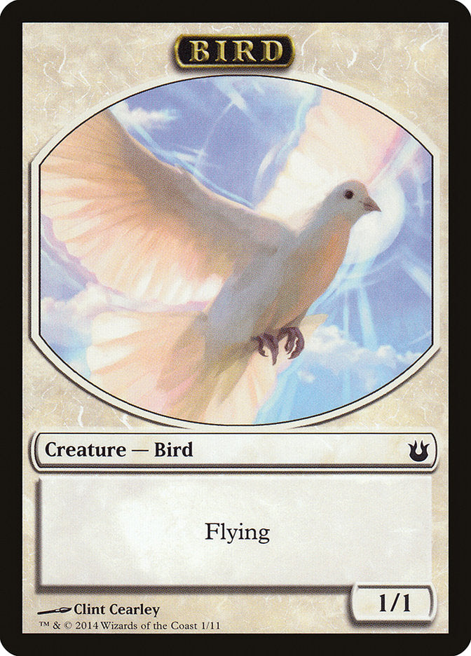 Bird (1/11) [Born of the Gods Tokens] | Game Haven TX