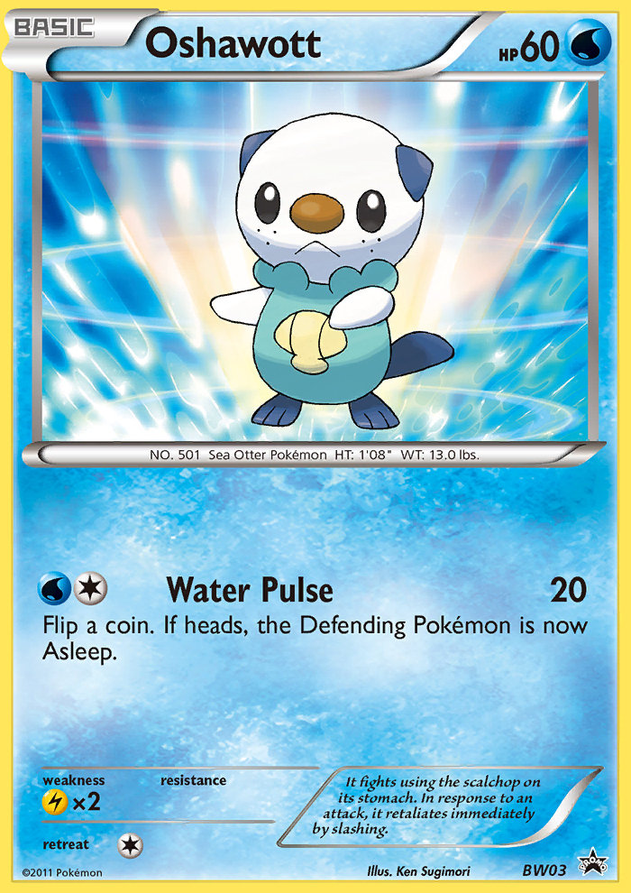 Oshawott (BW03) [Black & White: Black Star Promos] | Game Haven TX