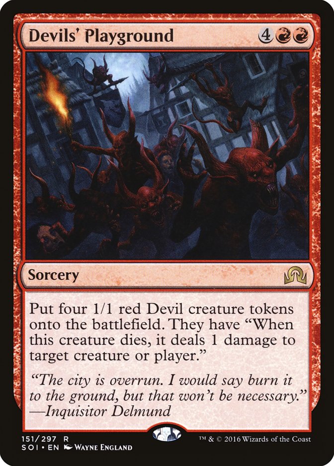 Devils' Playground [Shadows over Innistrad] | Game Haven TX