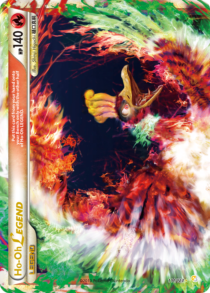 Ho-Oh LEGEND (111/123) [HeartGold & SoulSilver: Base Set] | Game Haven TX