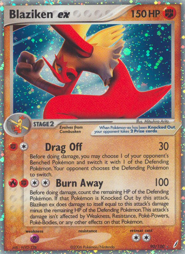 Blaziken ex (90/100) [EX: Crystal Guardians] | Game Haven TX