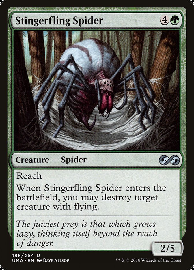Stingerfling Spider [Ultimate Masters] | Game Haven TX