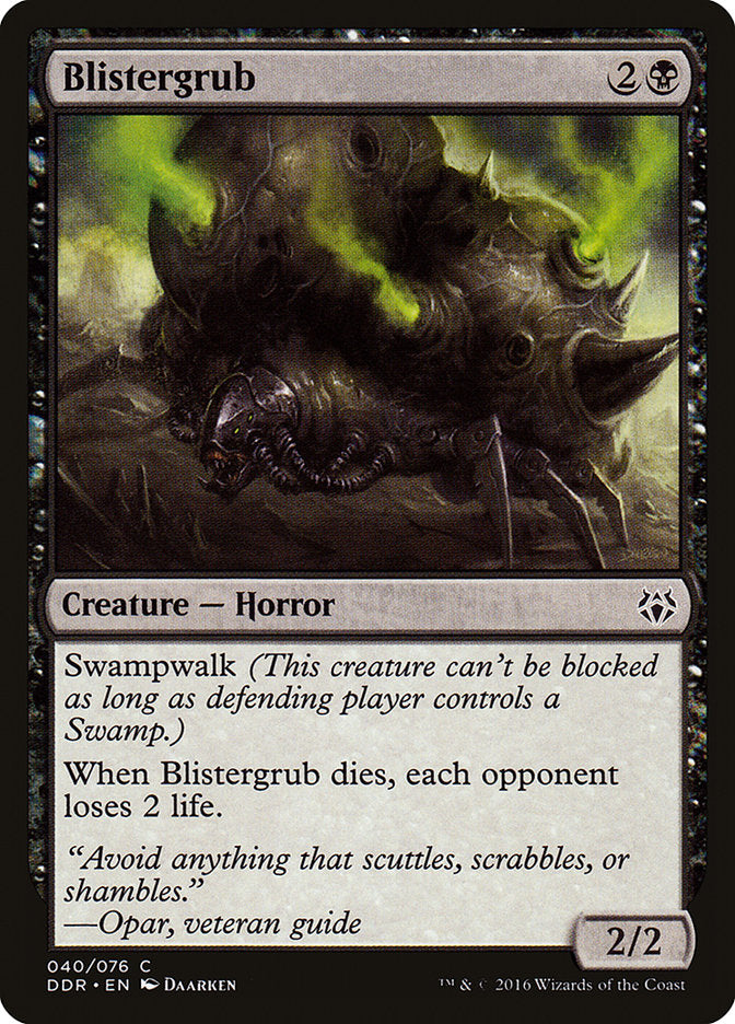 Blistergrub [Duel Decks: Nissa vs. Ob Nixilis] | Game Haven TX