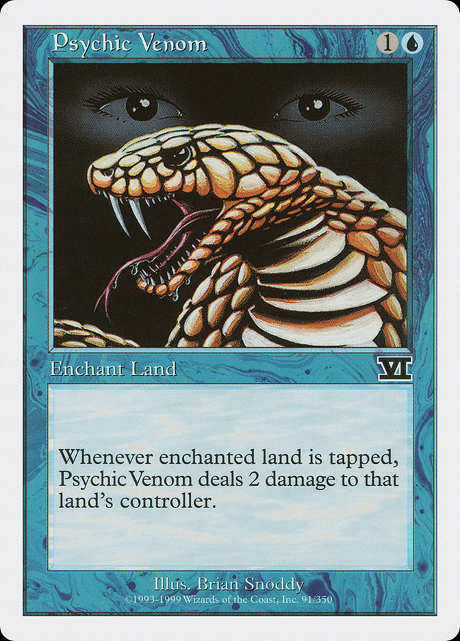 Psychic Venom [Classic Sixth Edition] | Game Haven TX
