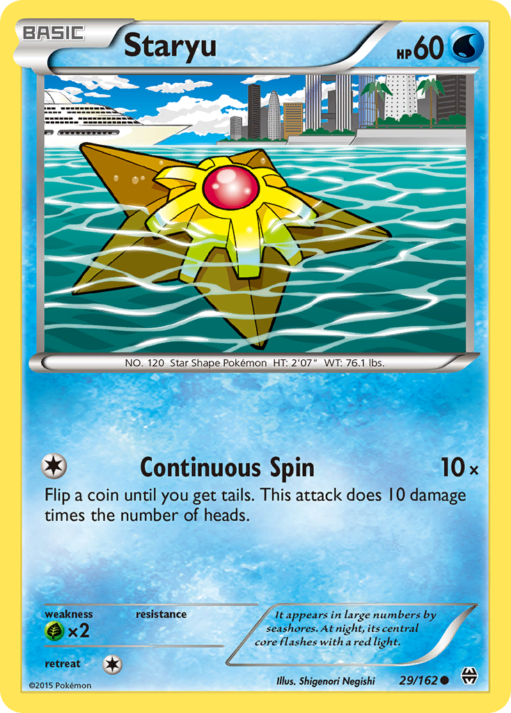 Staryu (29/162) [XY: BREAKthrough] | Game Haven TX