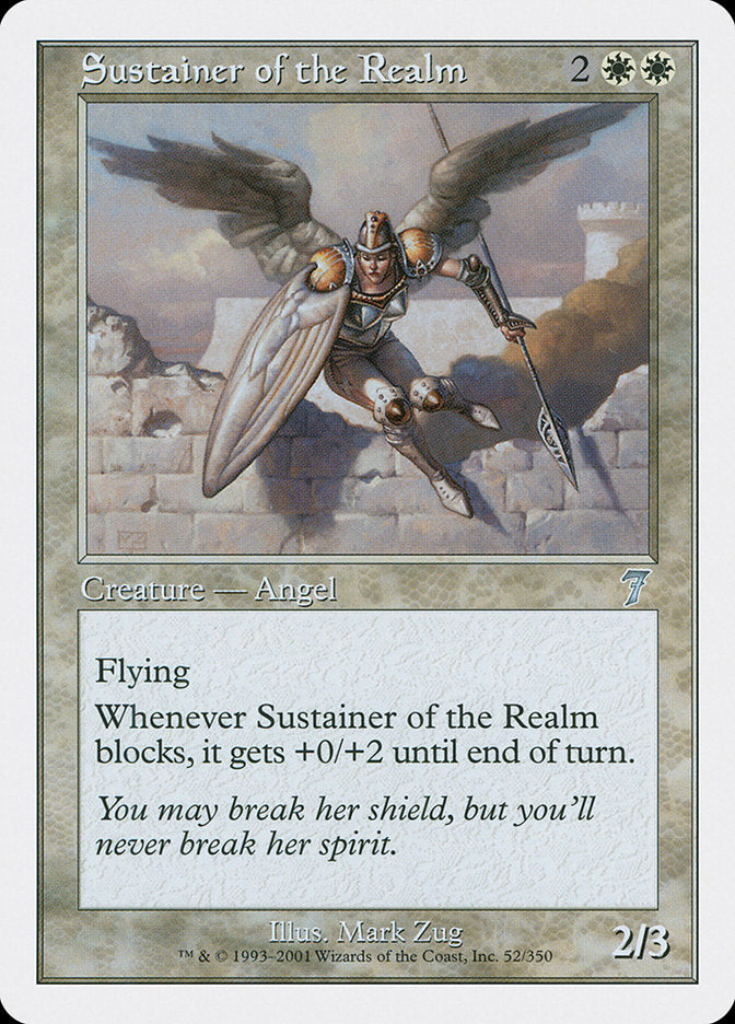 Sustainer of the Realm [Seventh Edition] | Game Haven TX