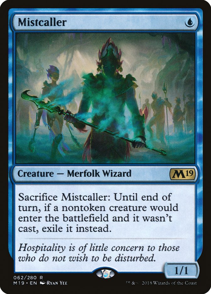 Mistcaller [Core Set 2019] | Game Haven TX